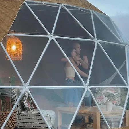 2 Waipu Eco Off-Grid Luxury Glamping Seaview Geodesic Dome Exterior photo